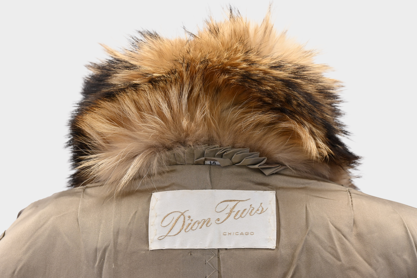 Finnish Raccoon Full Length Fur Coat