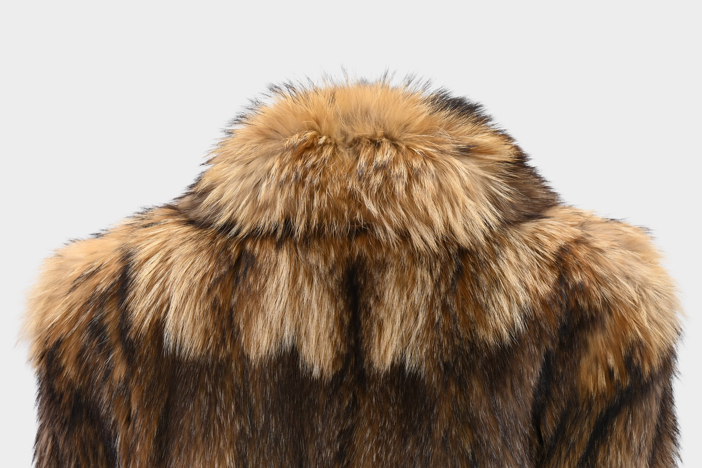 Finnish Raccoon Full Length Fur Coat