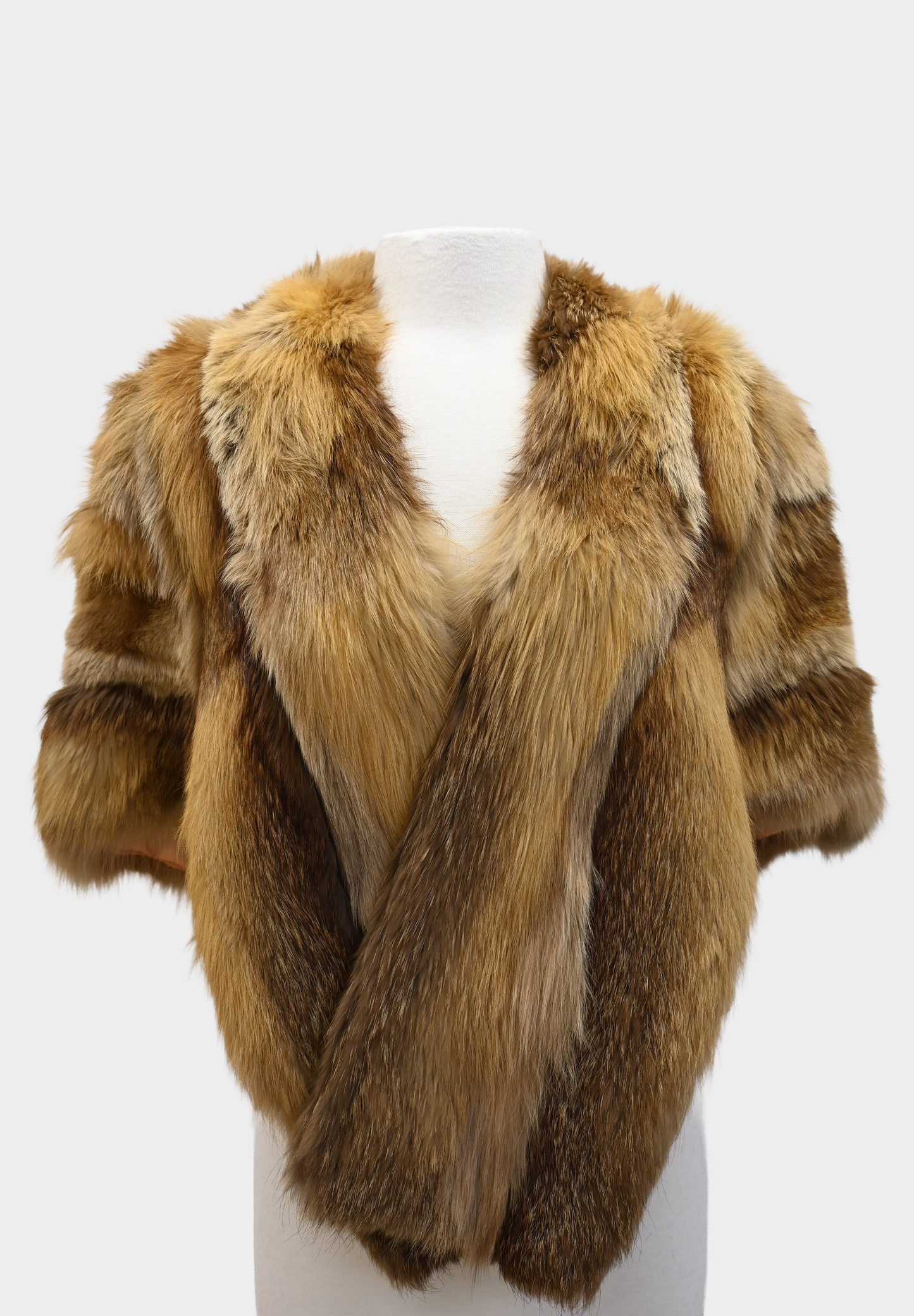 Fox Fur Wrap Shawl