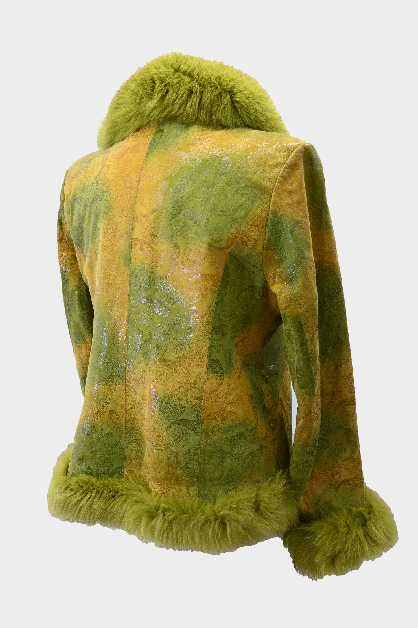 Leather & Fox Fur Jacket