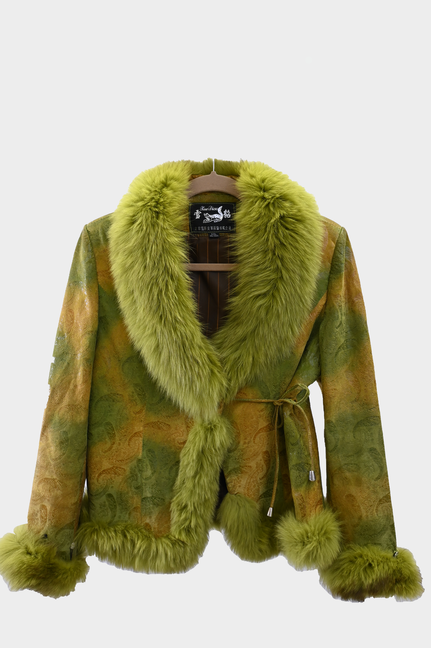 Leather & Fox Fur Jacket