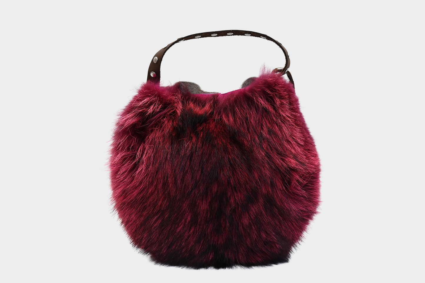 Rebellion Fox Fur Crossbody Bag, NWT