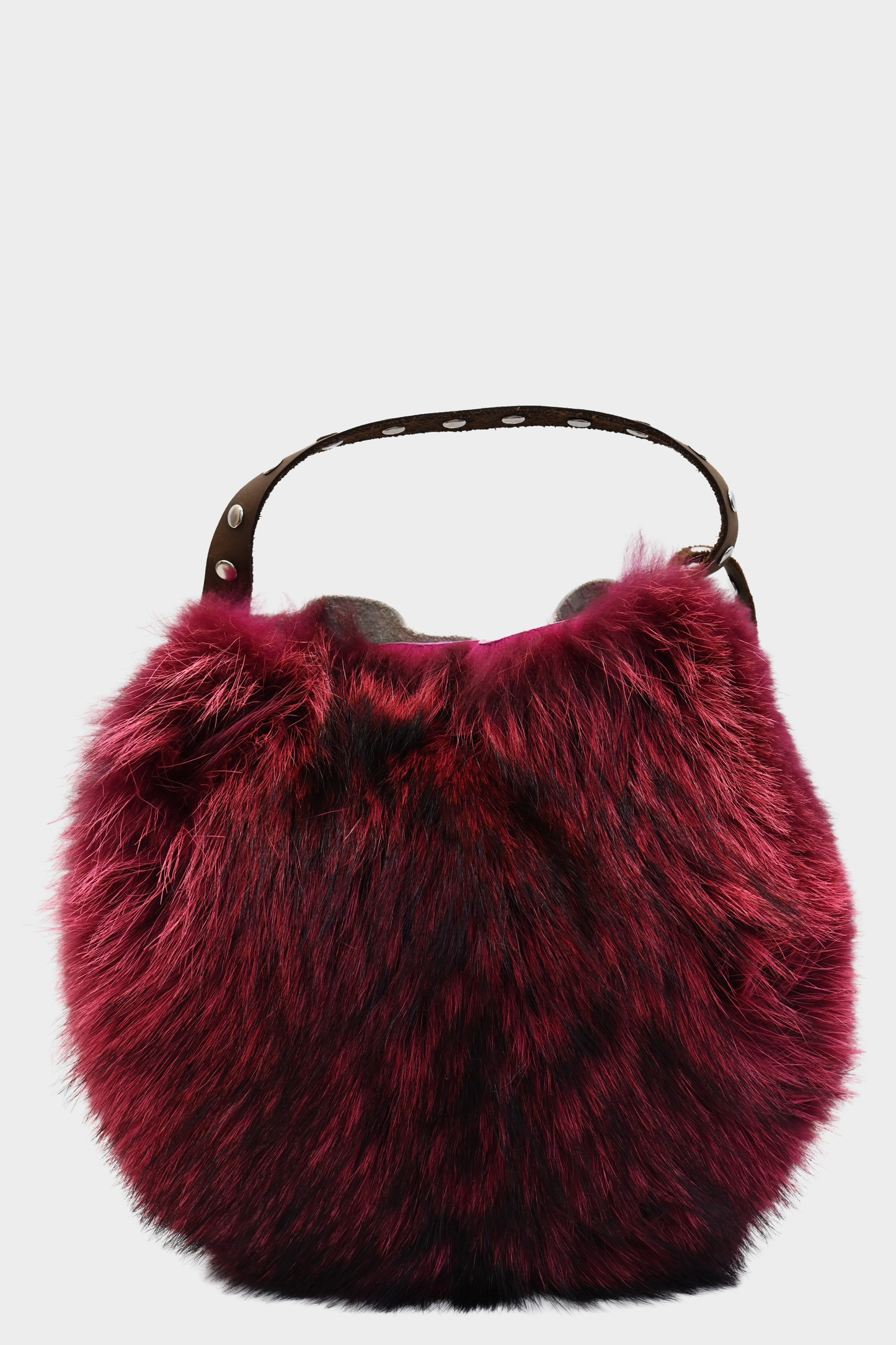 Rebellion Fox Fur Crossbody Bag, NWT