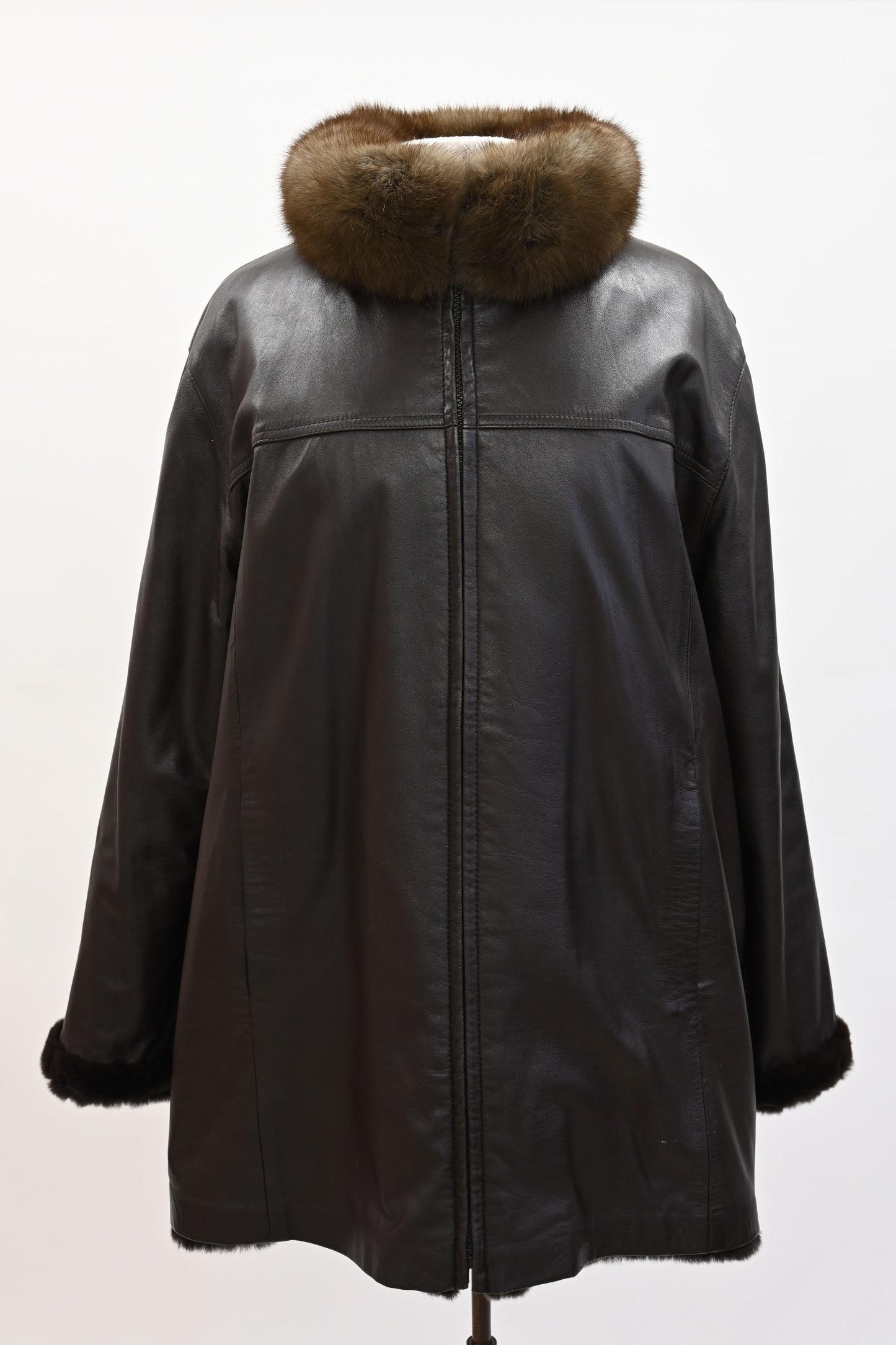 Mink & Leather Jacket