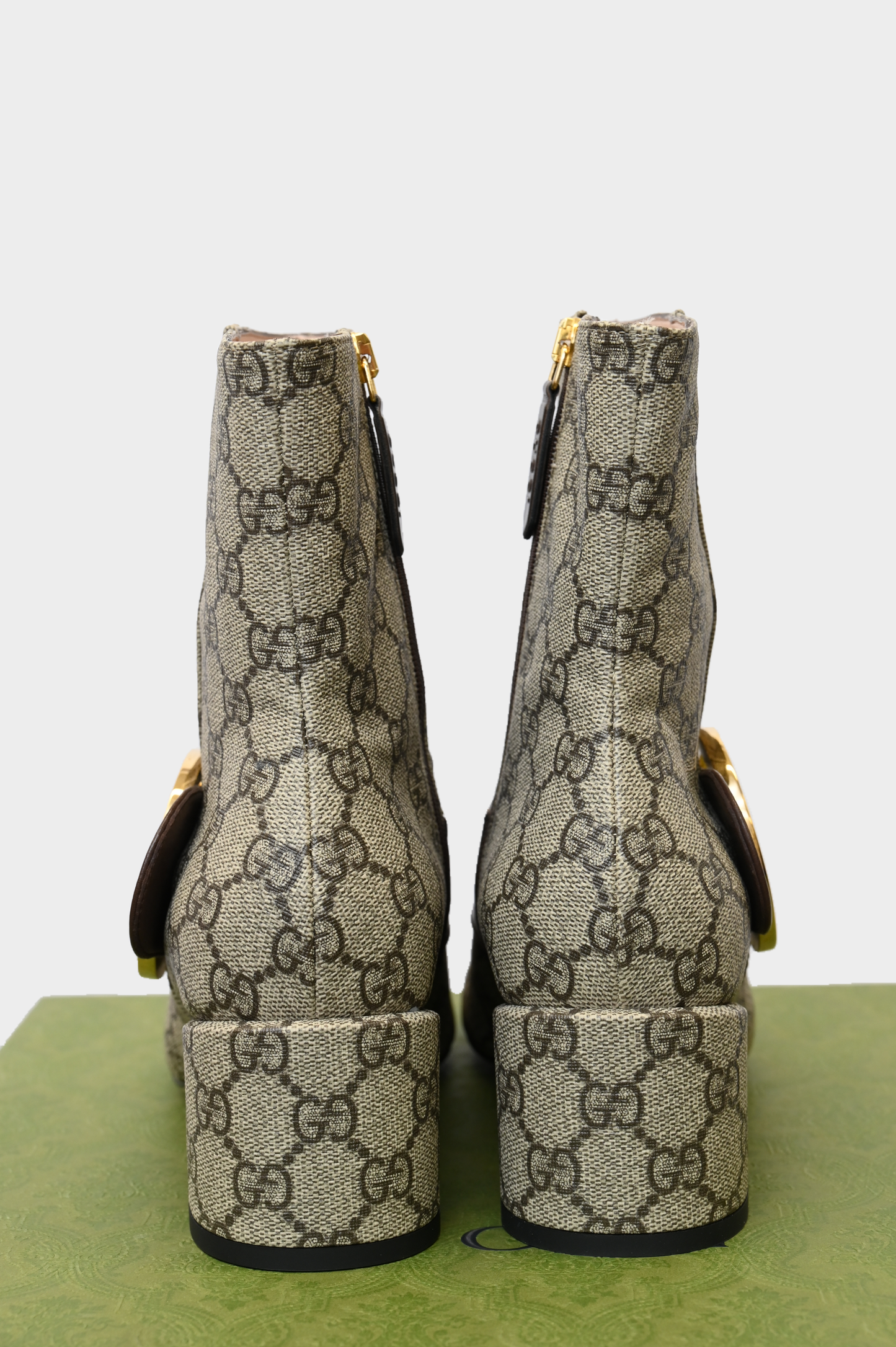 Gucci Blondie GG Supreme Boots