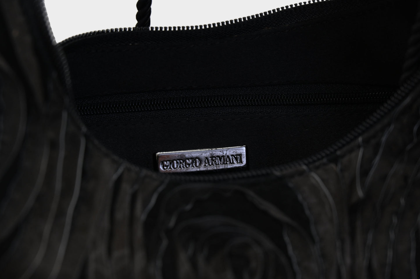 Giorgio Armani Suede Handbag