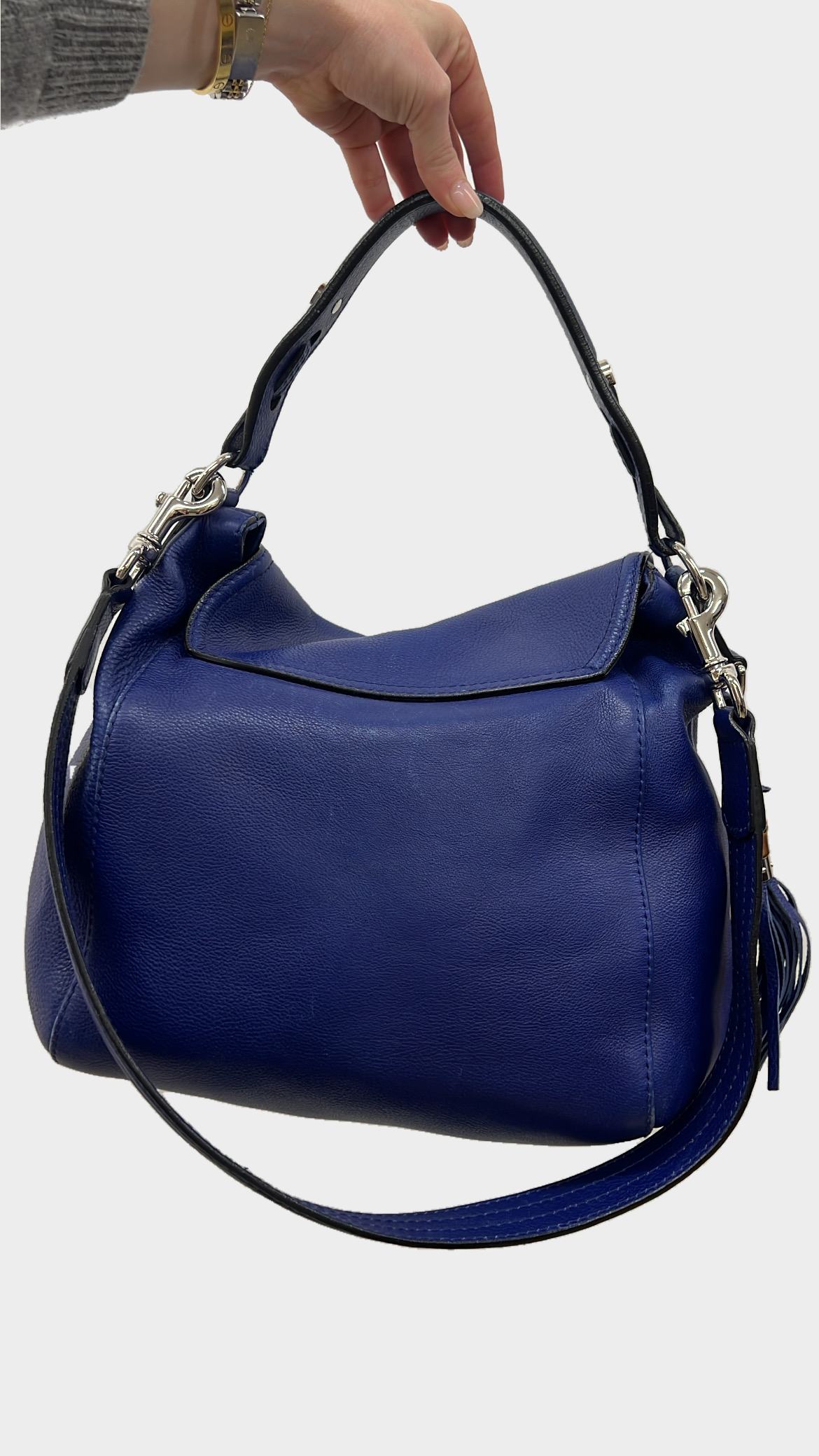 Gucci Techno Horsebit Hobo Bag
