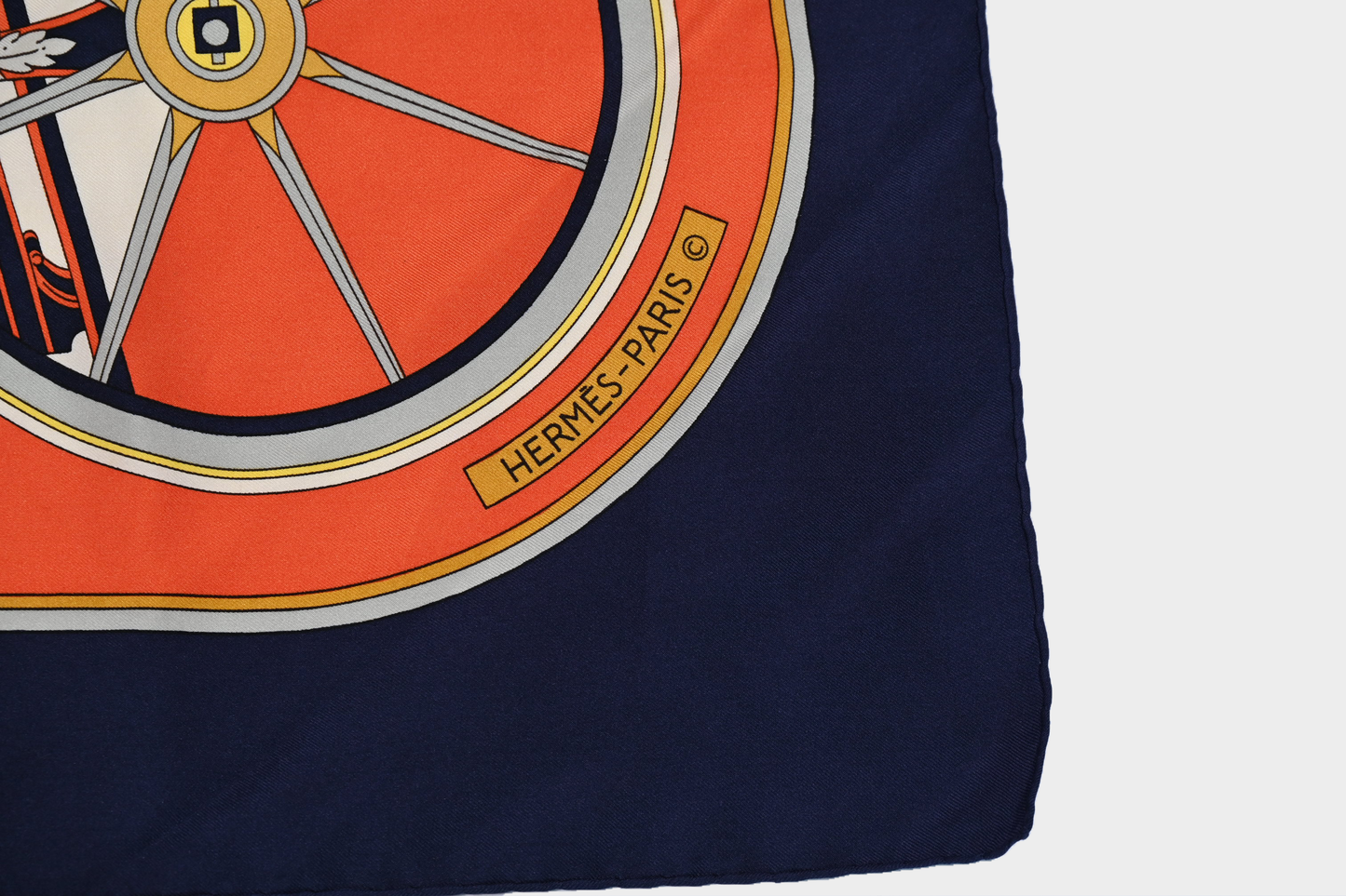 Hermès Washington's Carriage Silk Carré Scarf 90x90CM