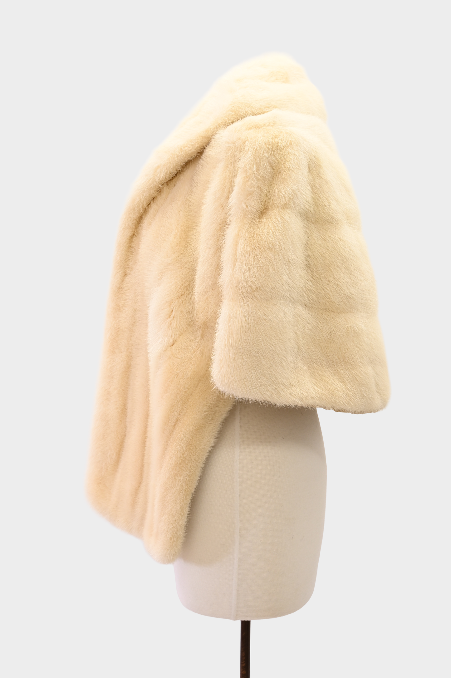 Mink Ivory Shawl
