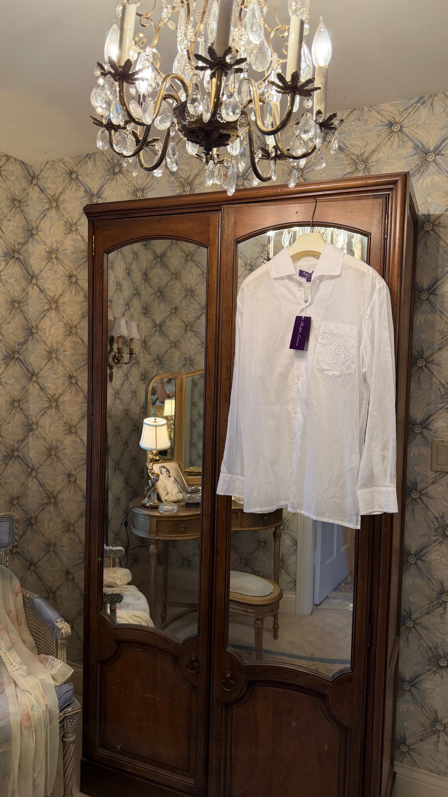Ralph Lauren Purple Label Blouse, NWT