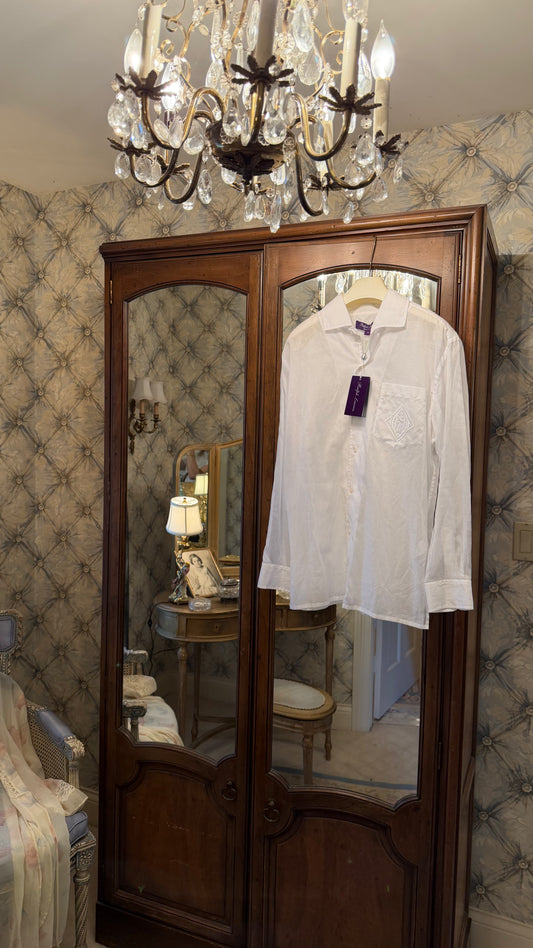 Ralph Lauren Purple Label Blouse, NWT