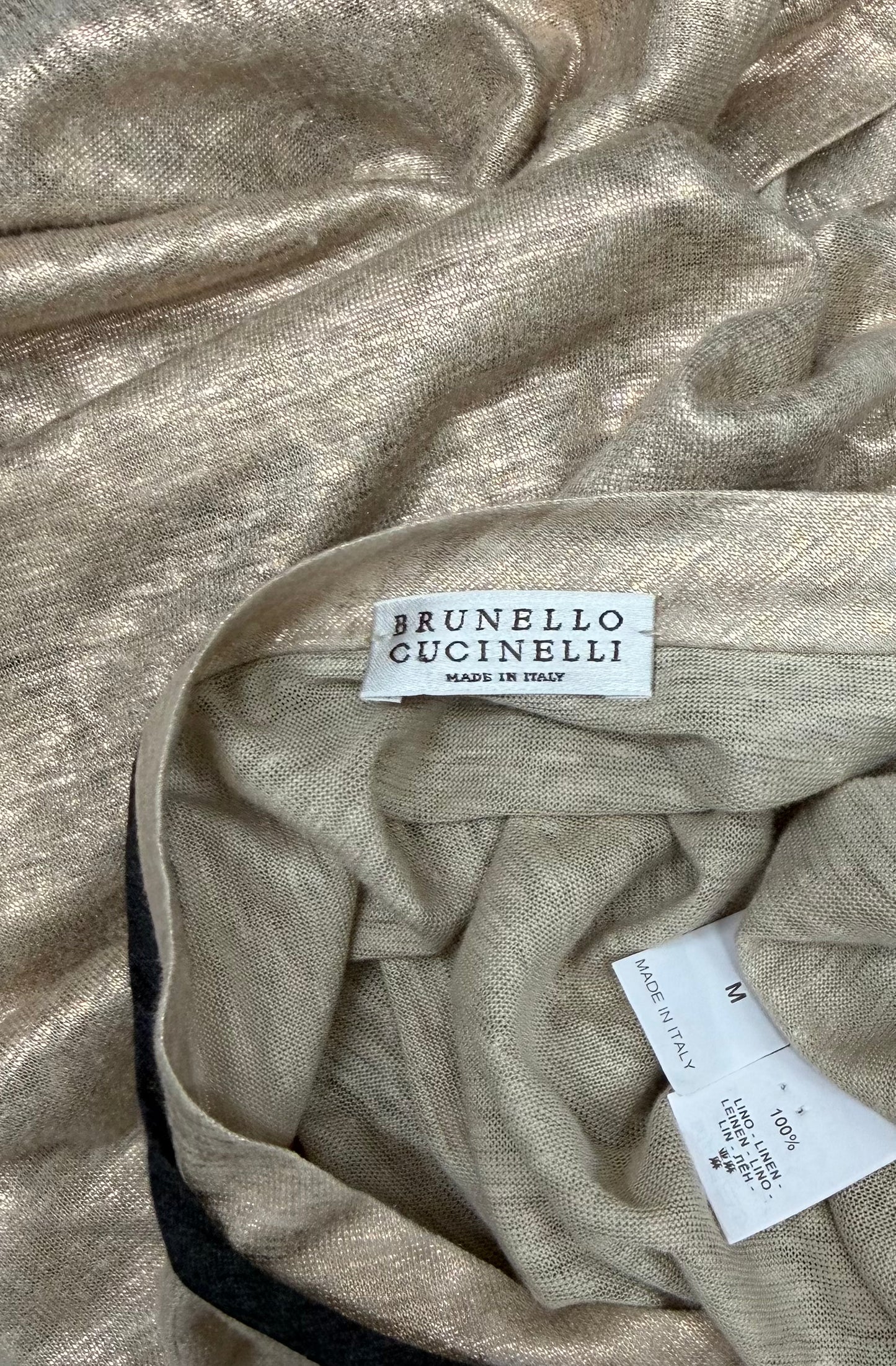 Brunello Cucinelli Dusty Gold Top