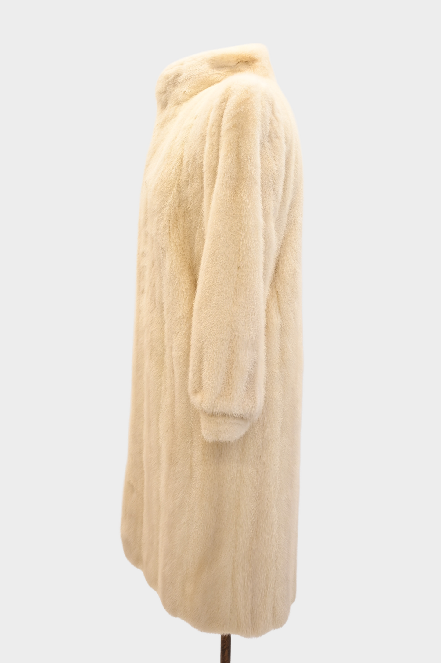 Ivory Mink Fur Coat
