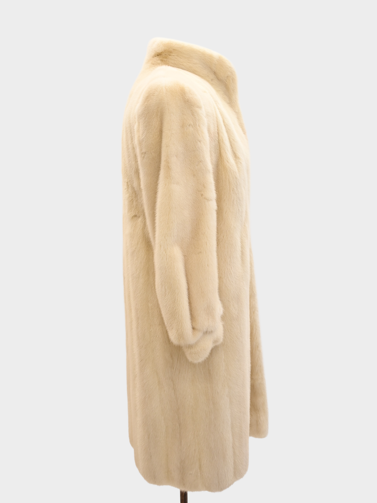 Ivory Mink Fur Coat