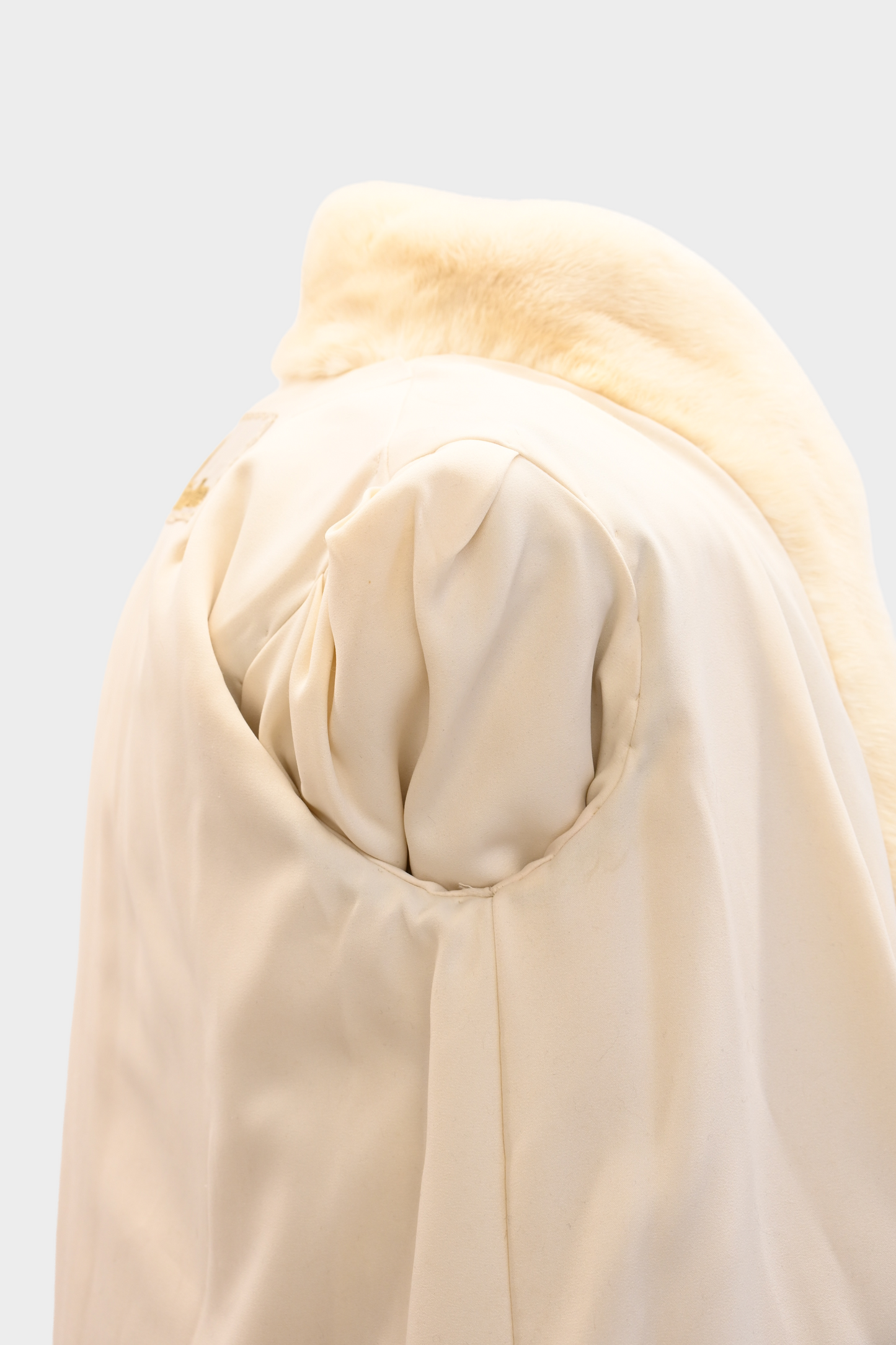 Ivory Mink Fur Coat