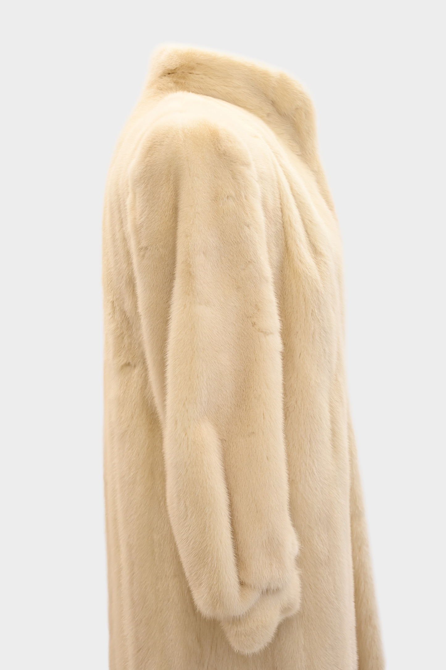Ivory Mink Fur Coat