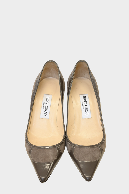 Jimmy Choo Suede Leather Heels