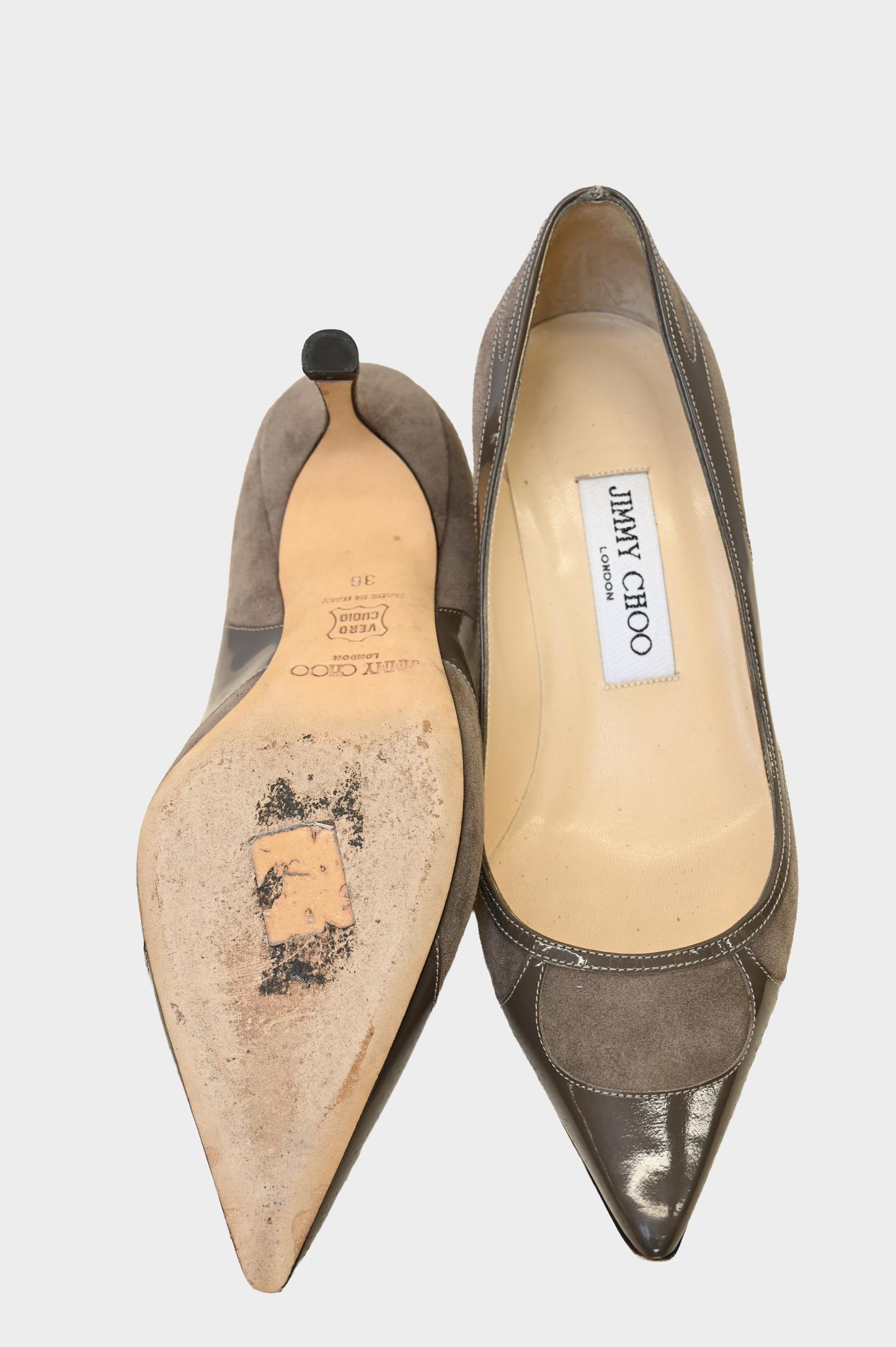 Jimmy Choo Suede Leather Heels