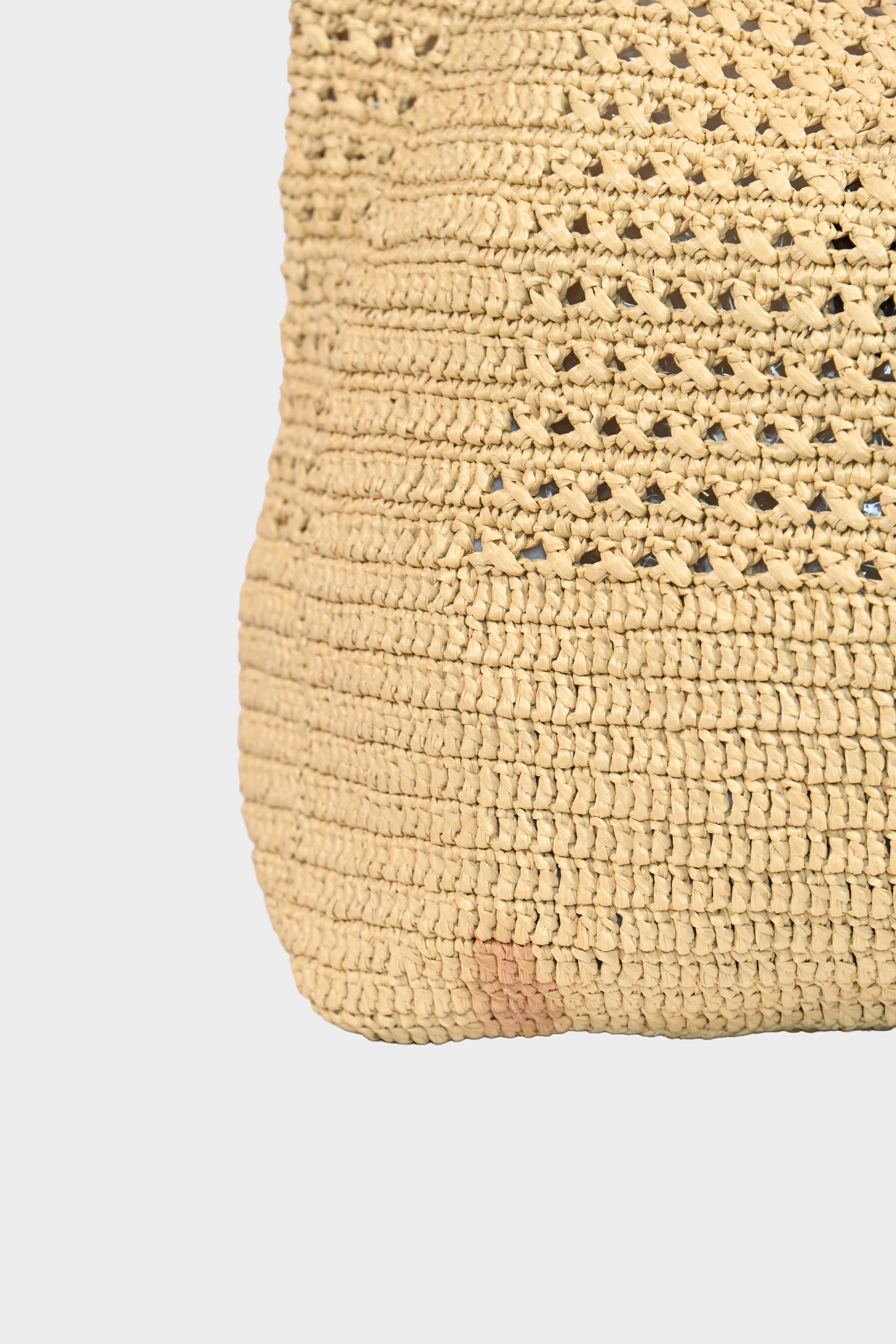 Yves Saint Laurent Le 5 à 7 Raffia Shoulder Bag
