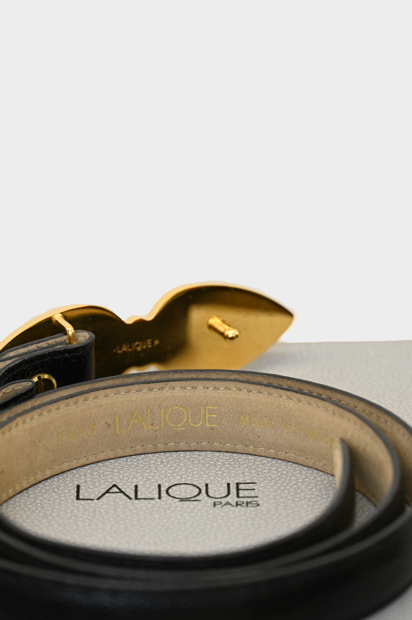 Lalique Tropiques Veau Black Belt