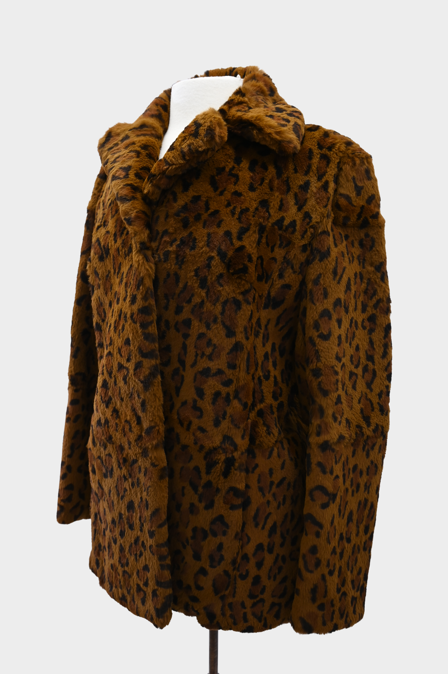 Leopard Rabbit Fur Jacket