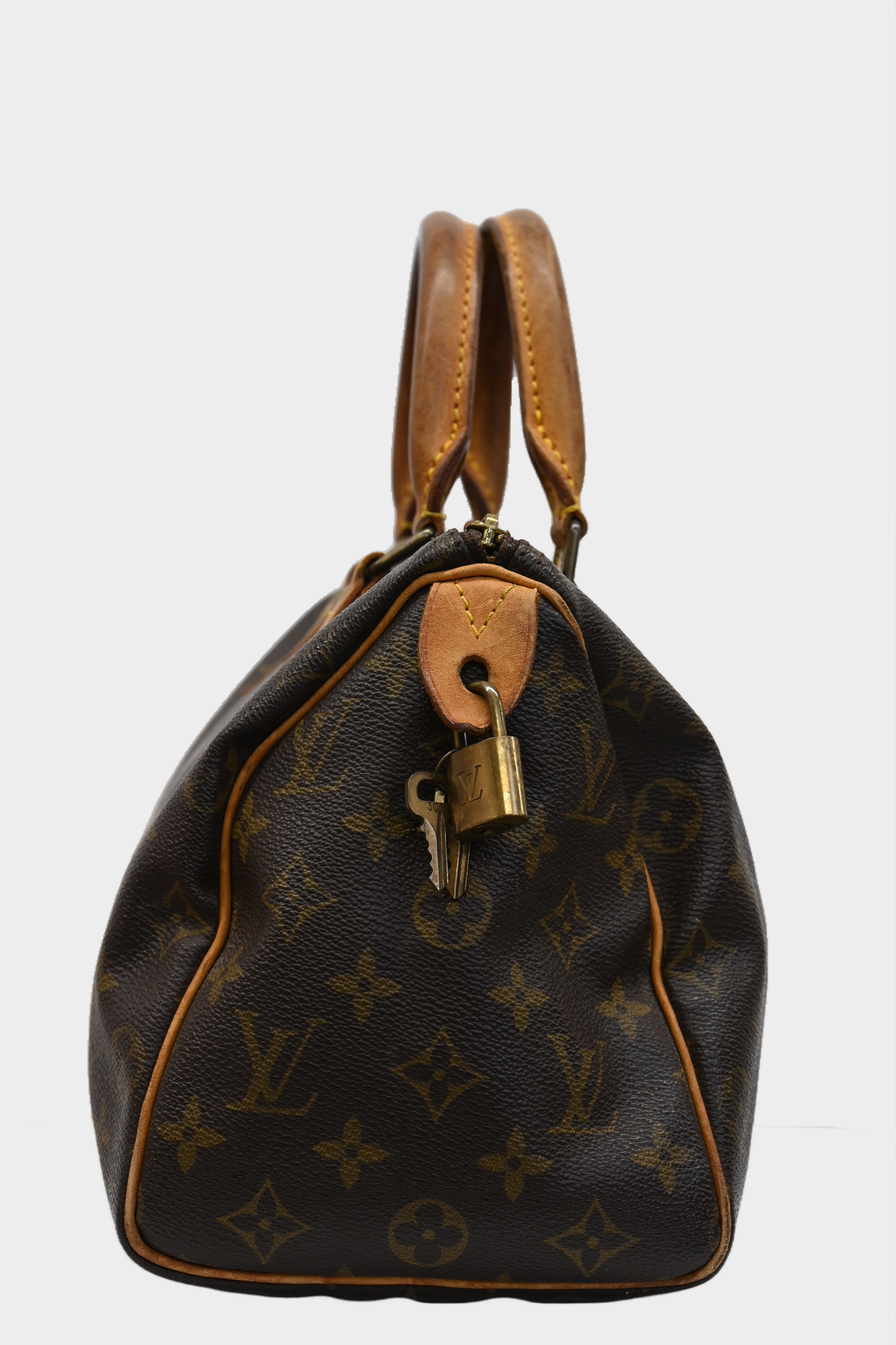 Vintage Louis Vuitton Speedy 25 with Lock & Key
