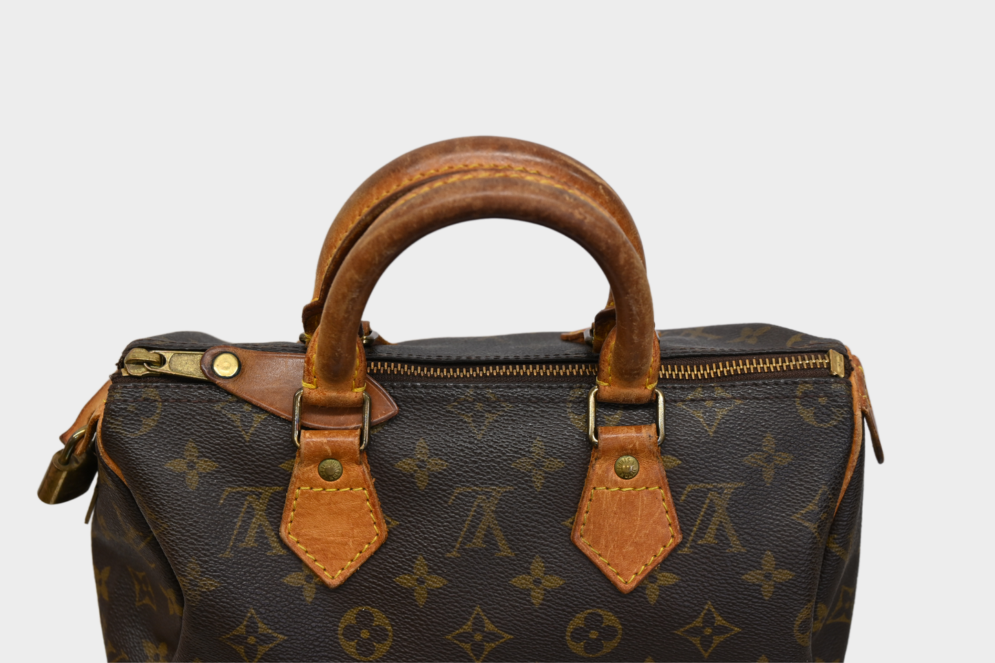 Vintage Louis Vuitton Speedy 25 with Lock & Key