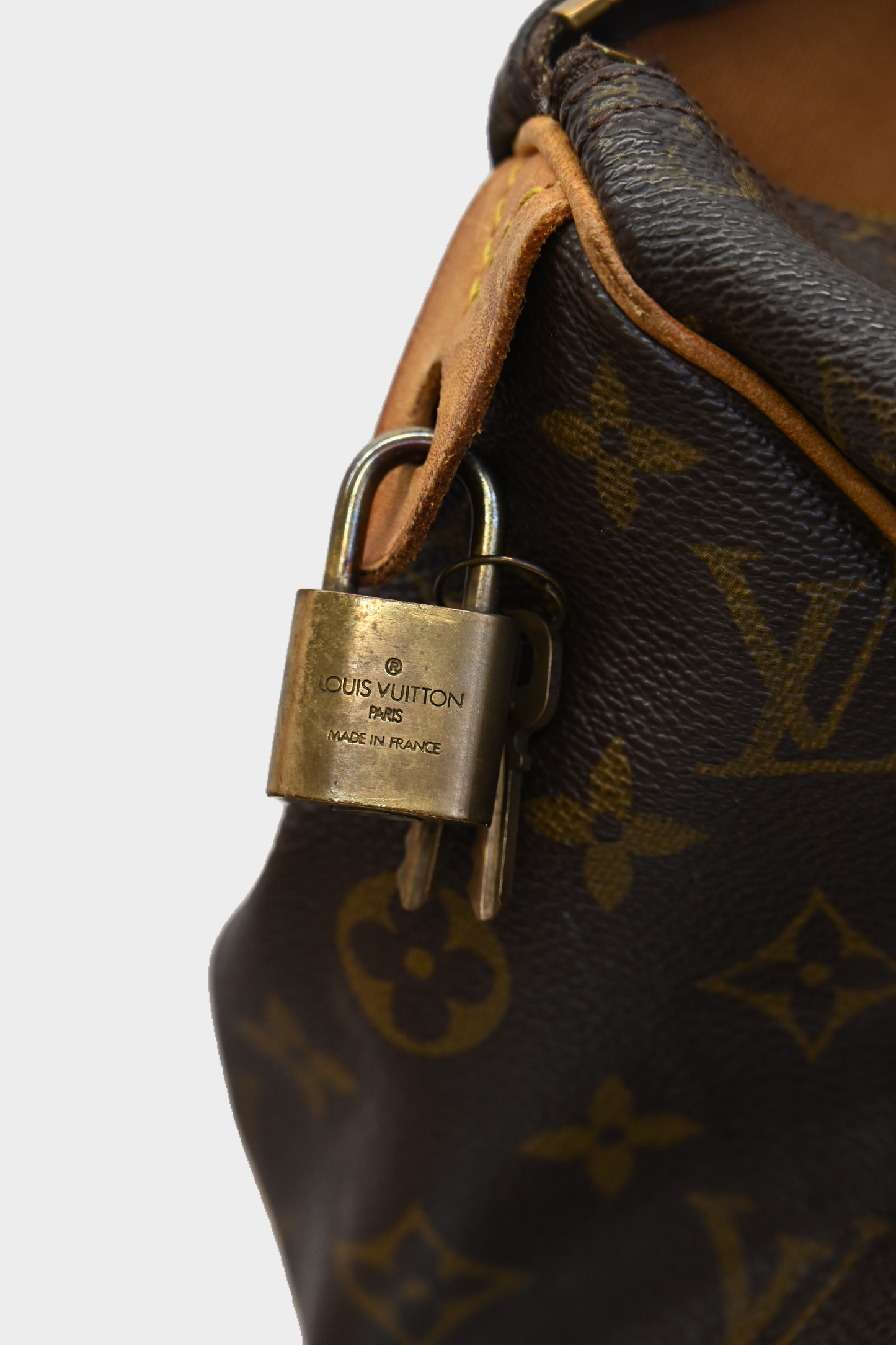 Vintage Louis Vuitton Speedy 25 with Lock & Key