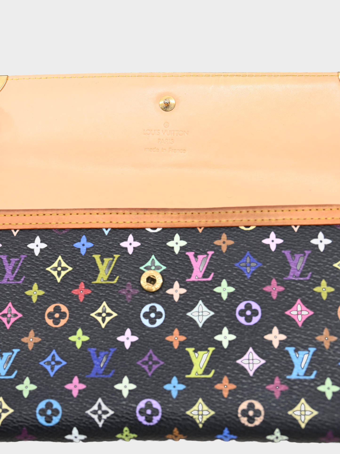 Louis Vuitton Monogram Multicolor Porte Tresor Inernational Wallet