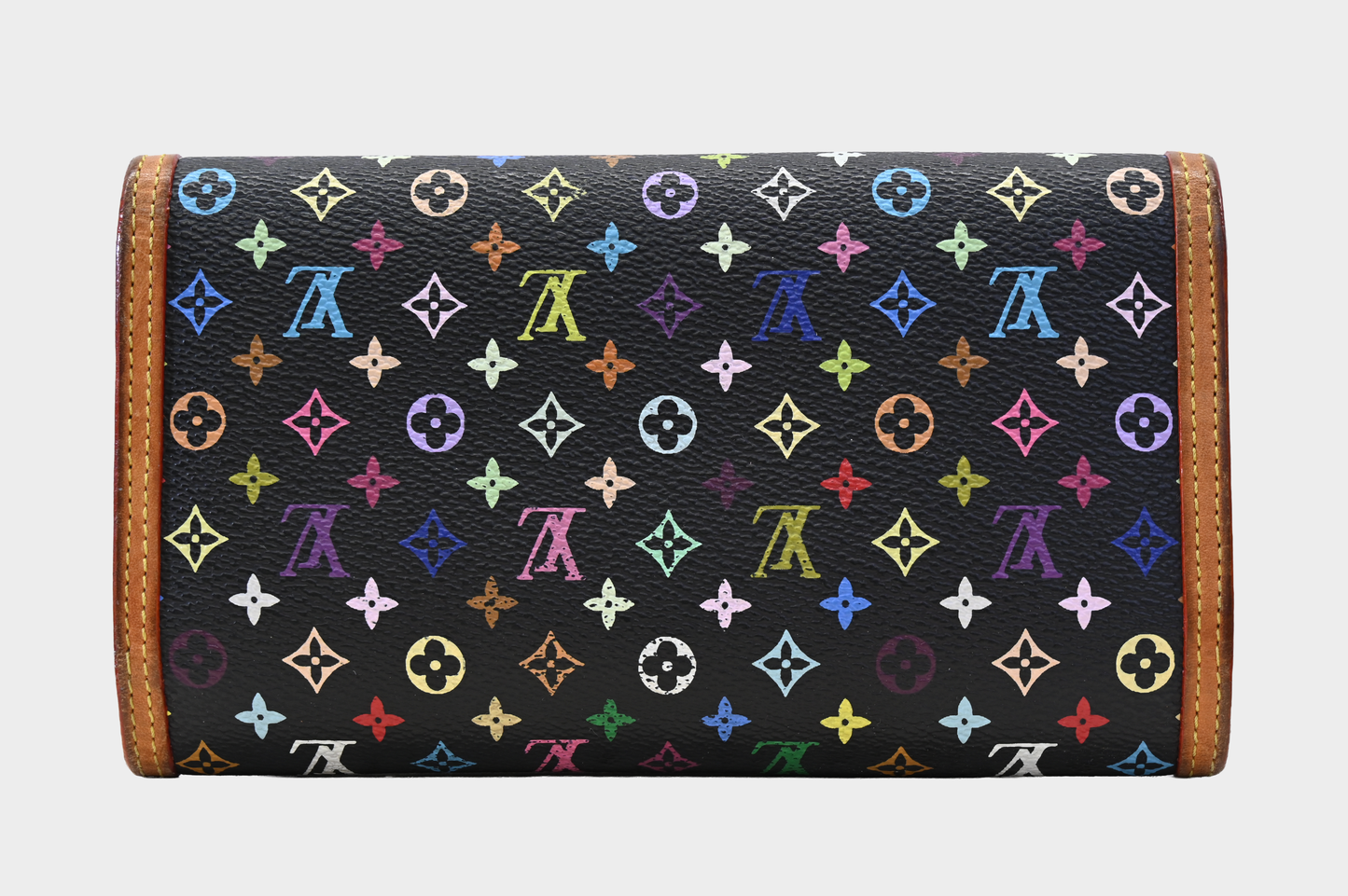 Louis Vuitton Monogram Multicolor Porte Tresor Inernational Wallet