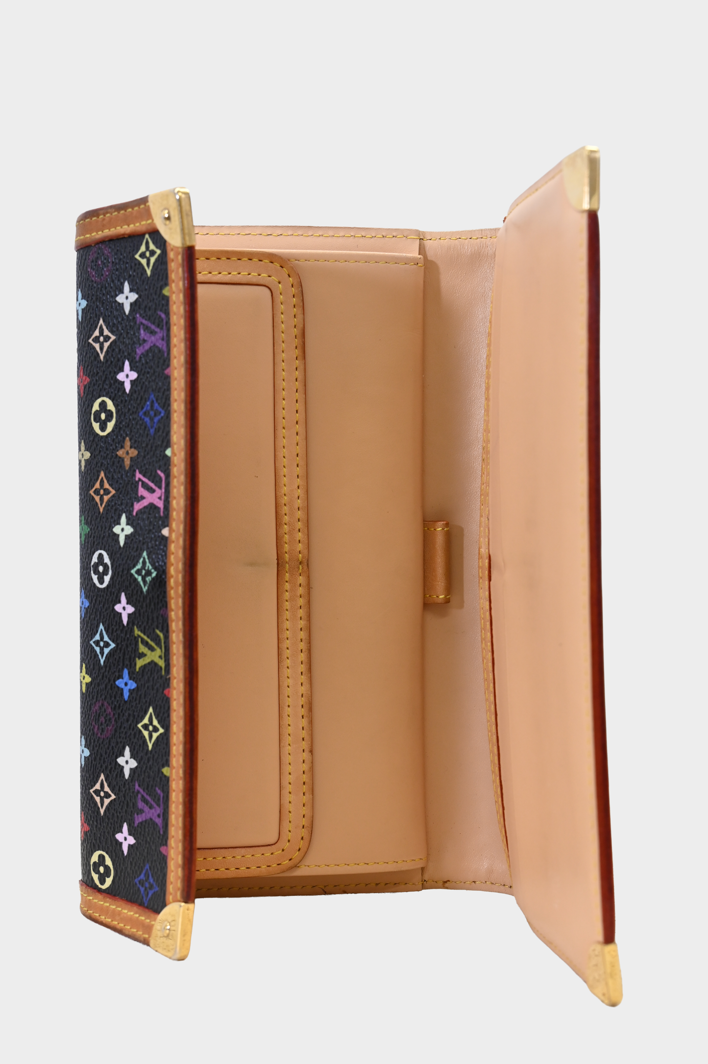 Louis Vuitton Monogram Multicolor Porte Tresor Inernational Wallet