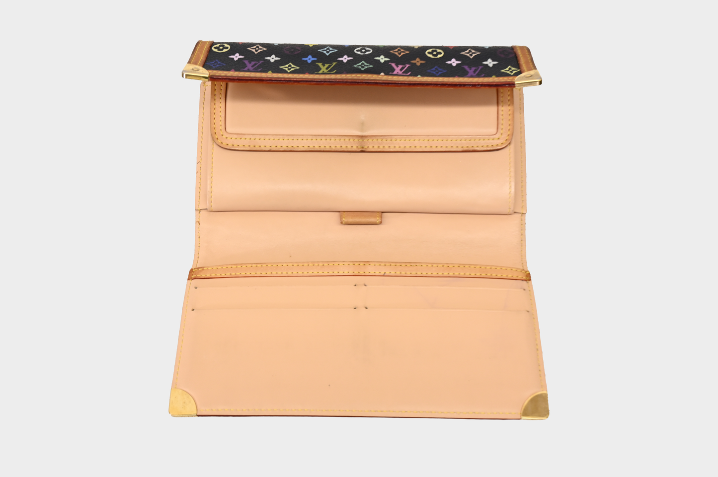 Louis Vuitton Monogram Multicolor Porte Tresor Inernational Wallet