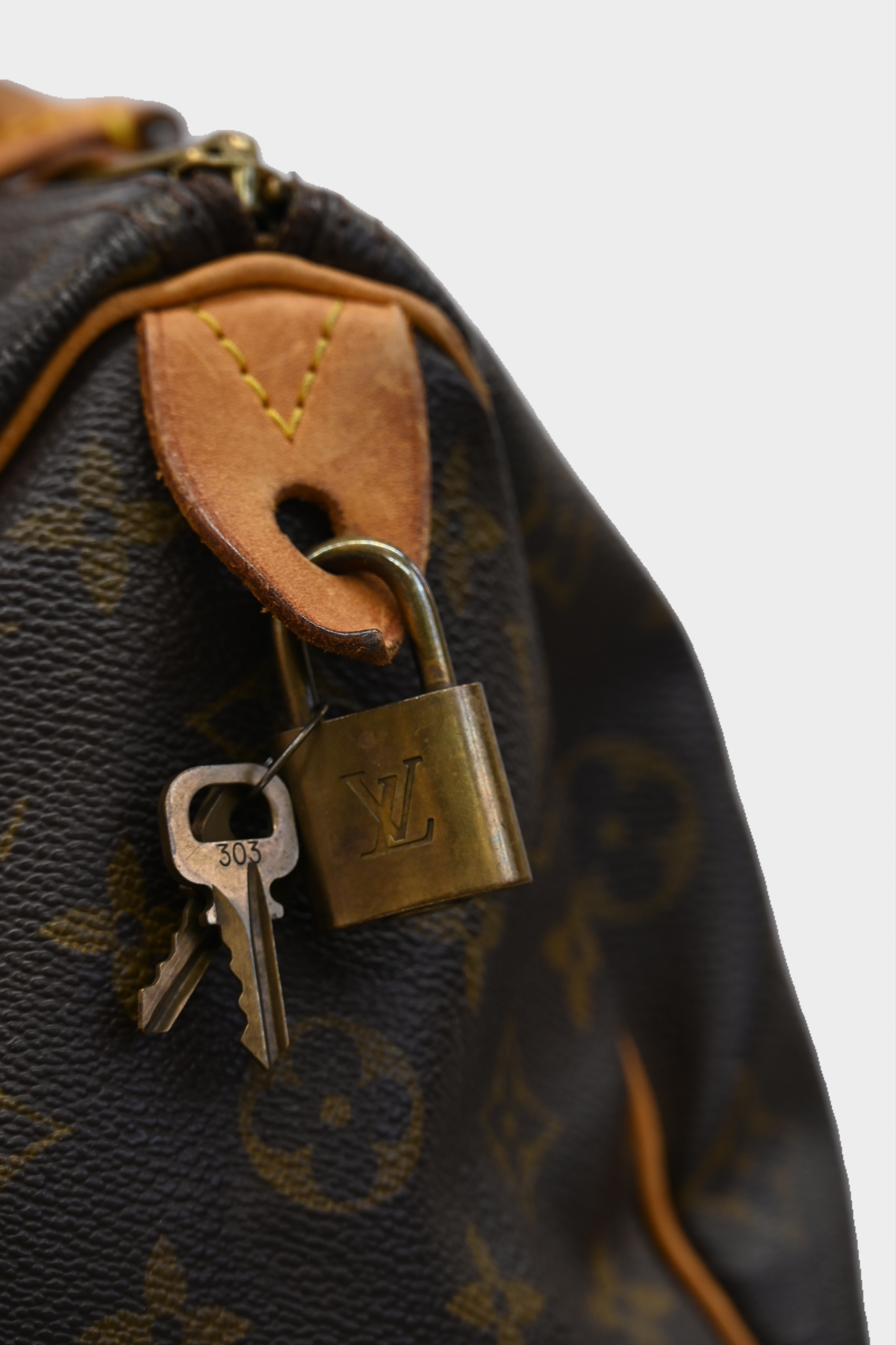 Vintage Louis Vuitton Speedy 25 with Lock & Key