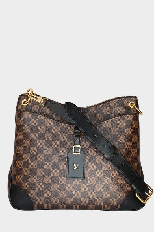 Louis Vuitton Damier Ebene Odeon MM Crossbody Bag