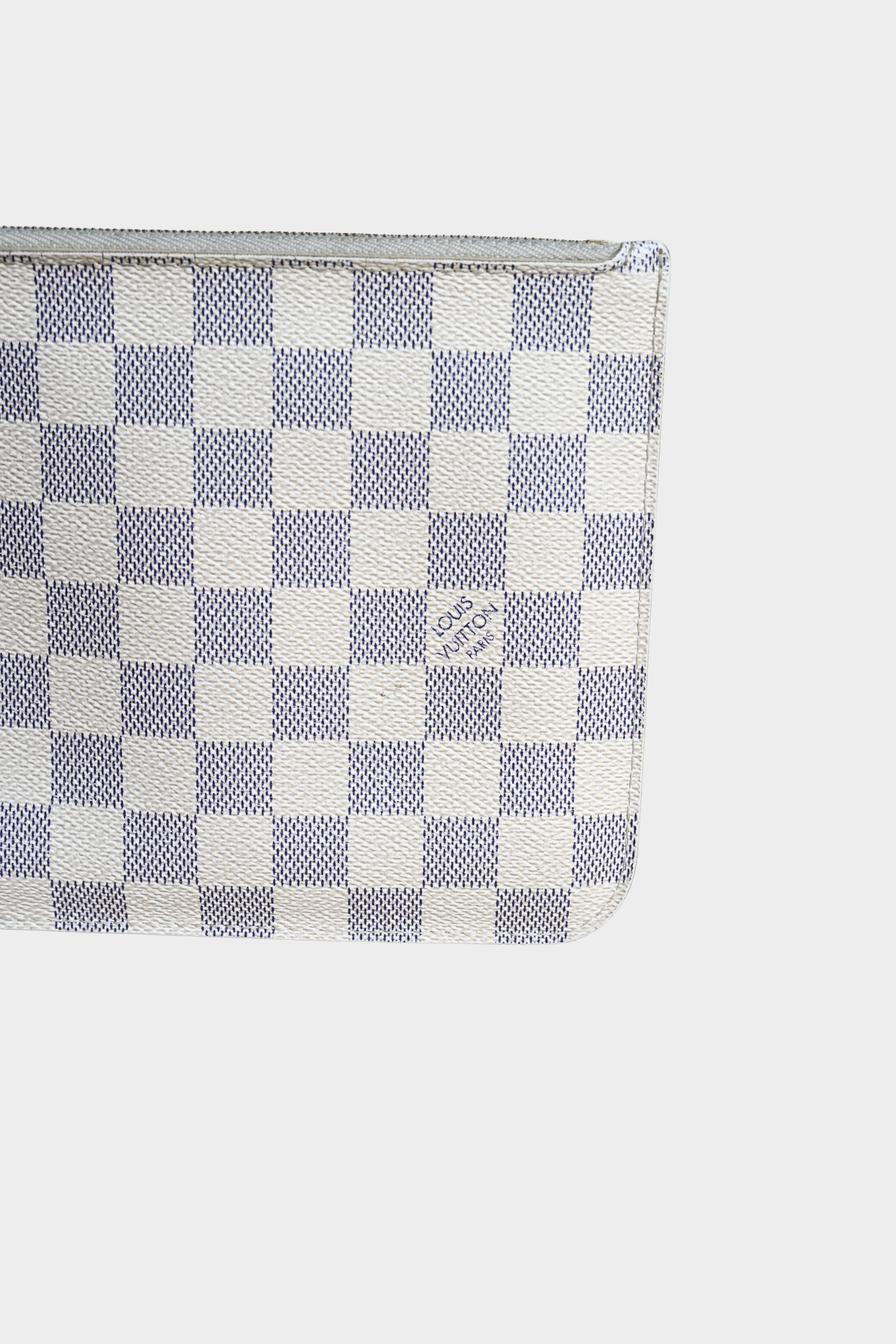 Louis Vuitton Damier Azur Neverfull Pouch
