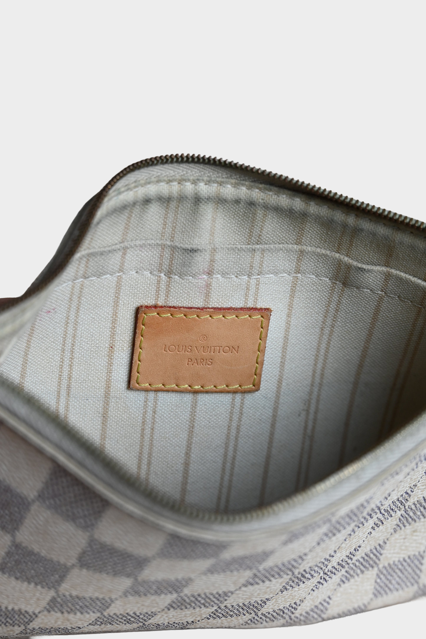 Louis Vuitton Damier Azur Neverfull Pouch