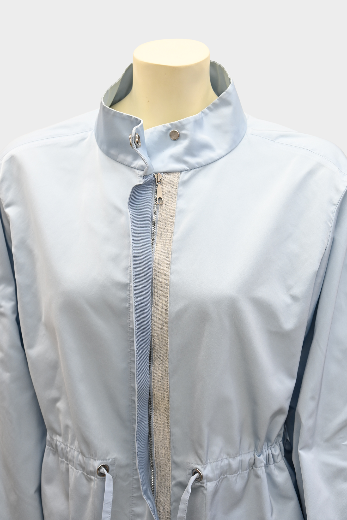 Lafayette 148 Blue Windbreaker