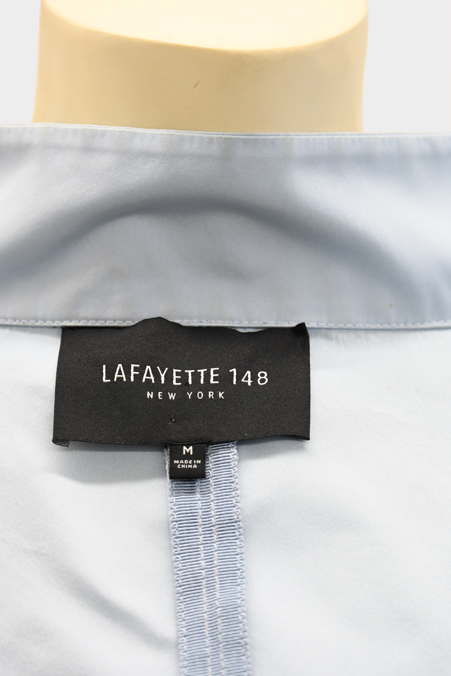 Lafayette 148 Blue Windbreaker