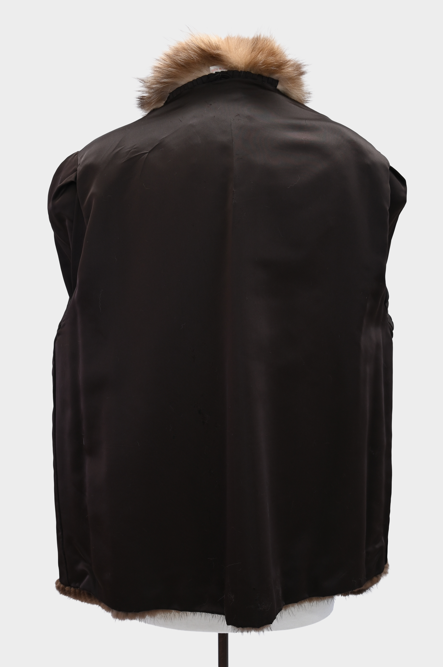 Mink and Crystal Fox Fur Jacket