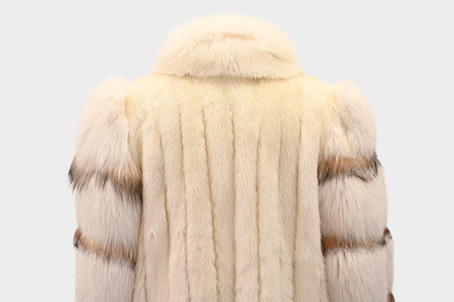 Mink and Fox Fur Coat