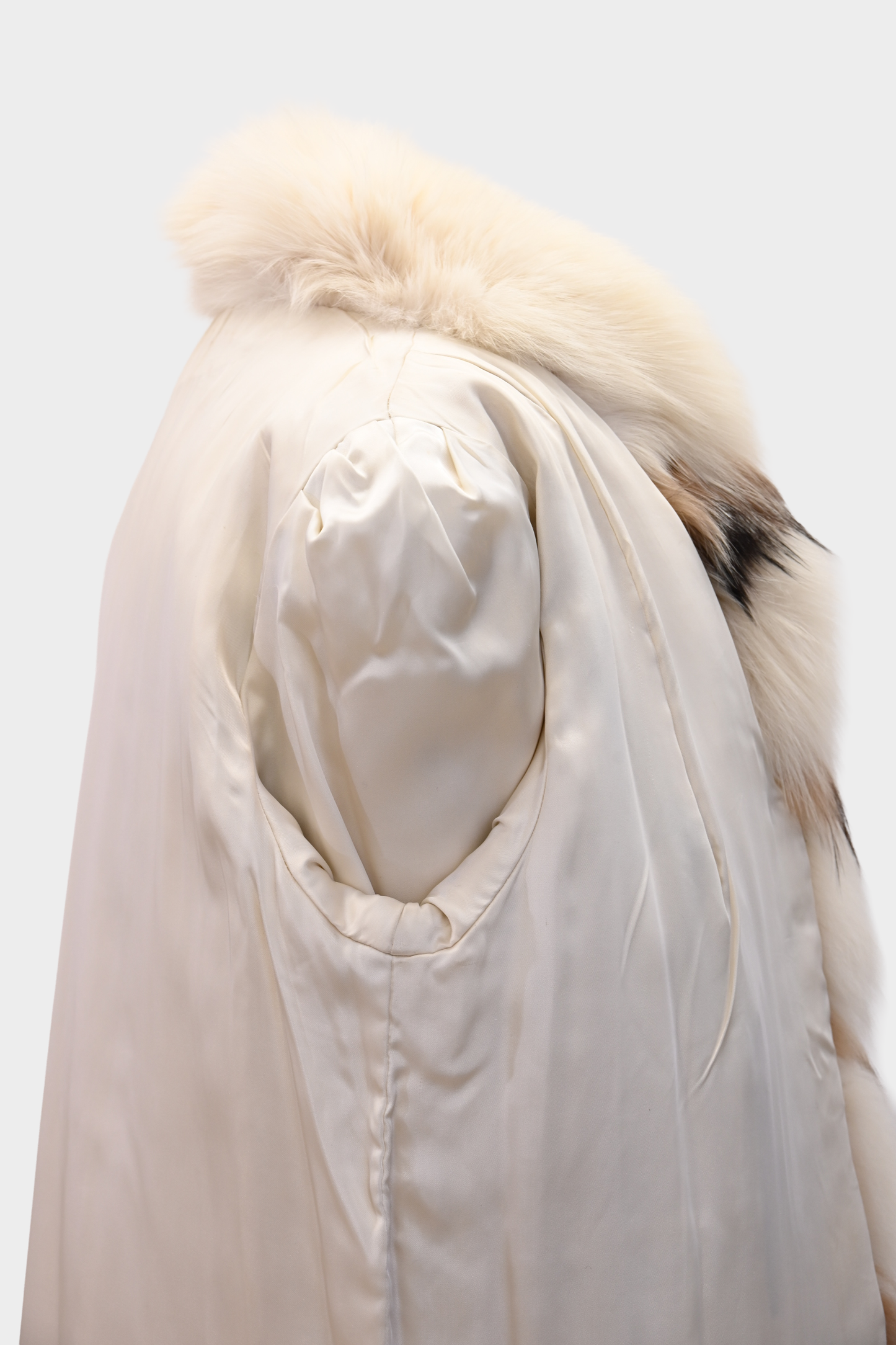 Mink and Fox Fur Coat