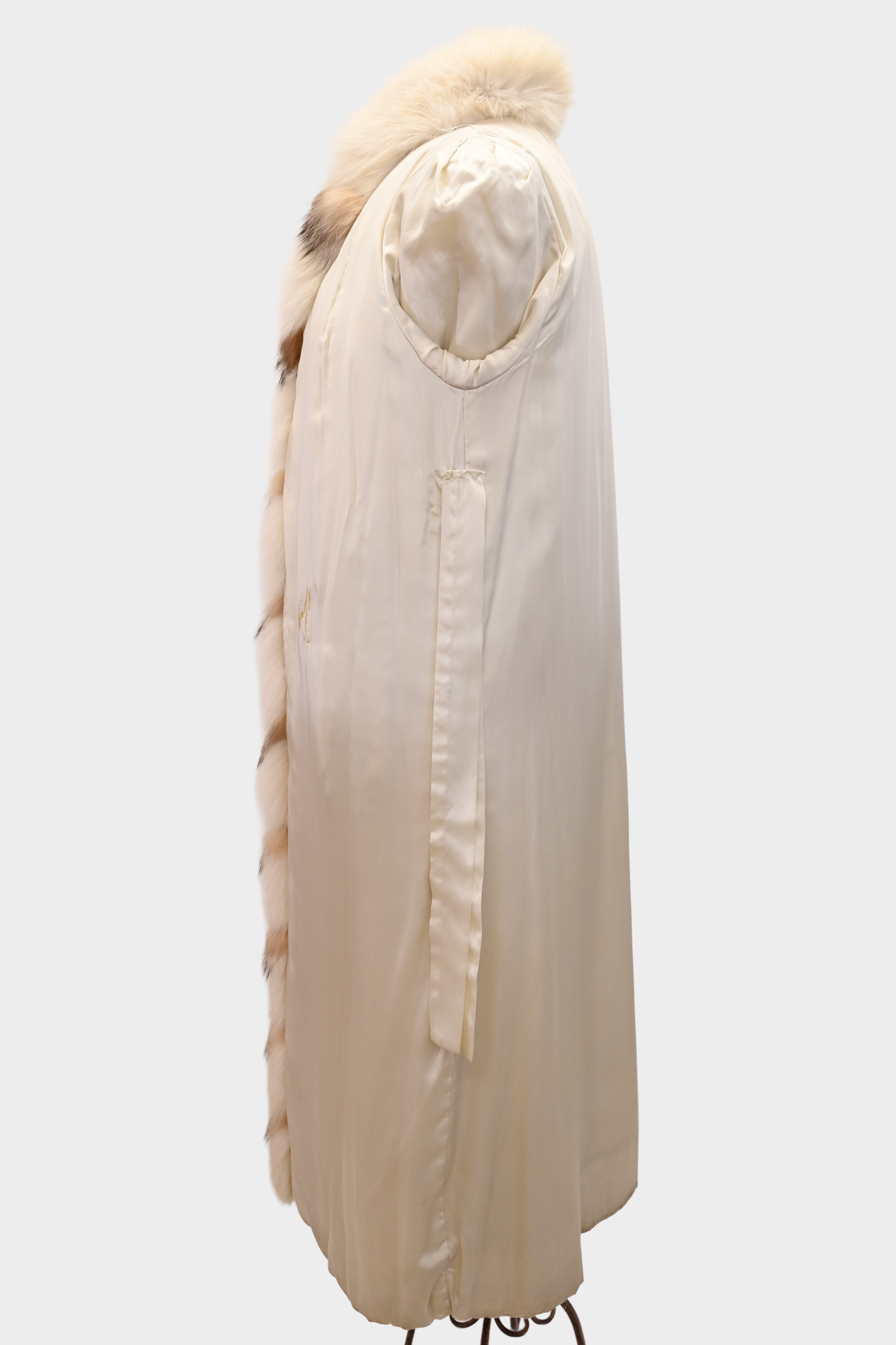 Mink and Fox Fur Coat