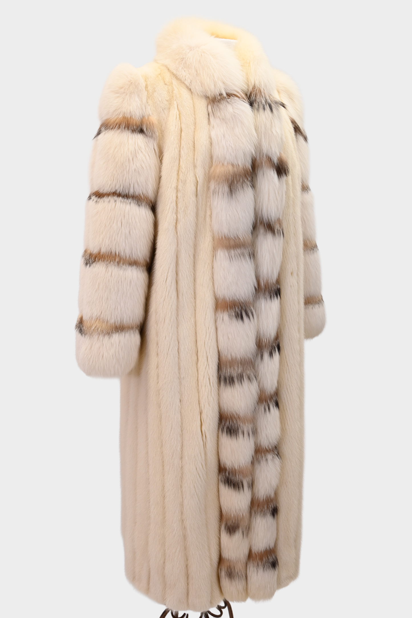 Mink and Fox Fur Coat