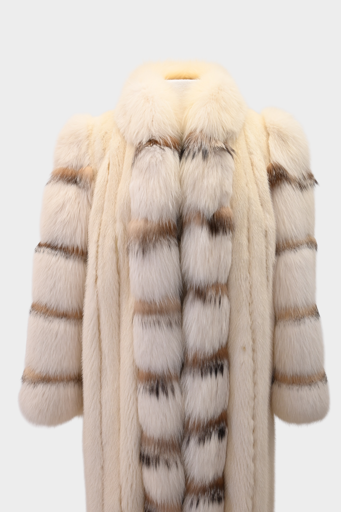 Mink and Fox Fur Coat