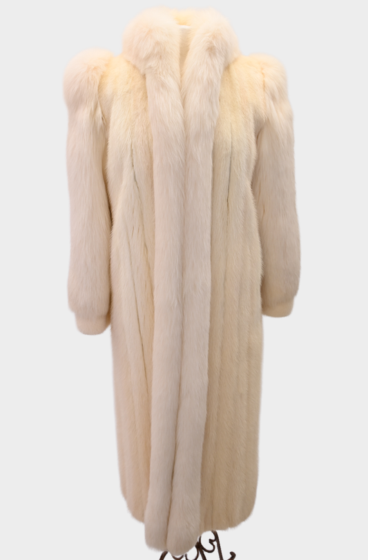 Mink and Fox Fur Coat