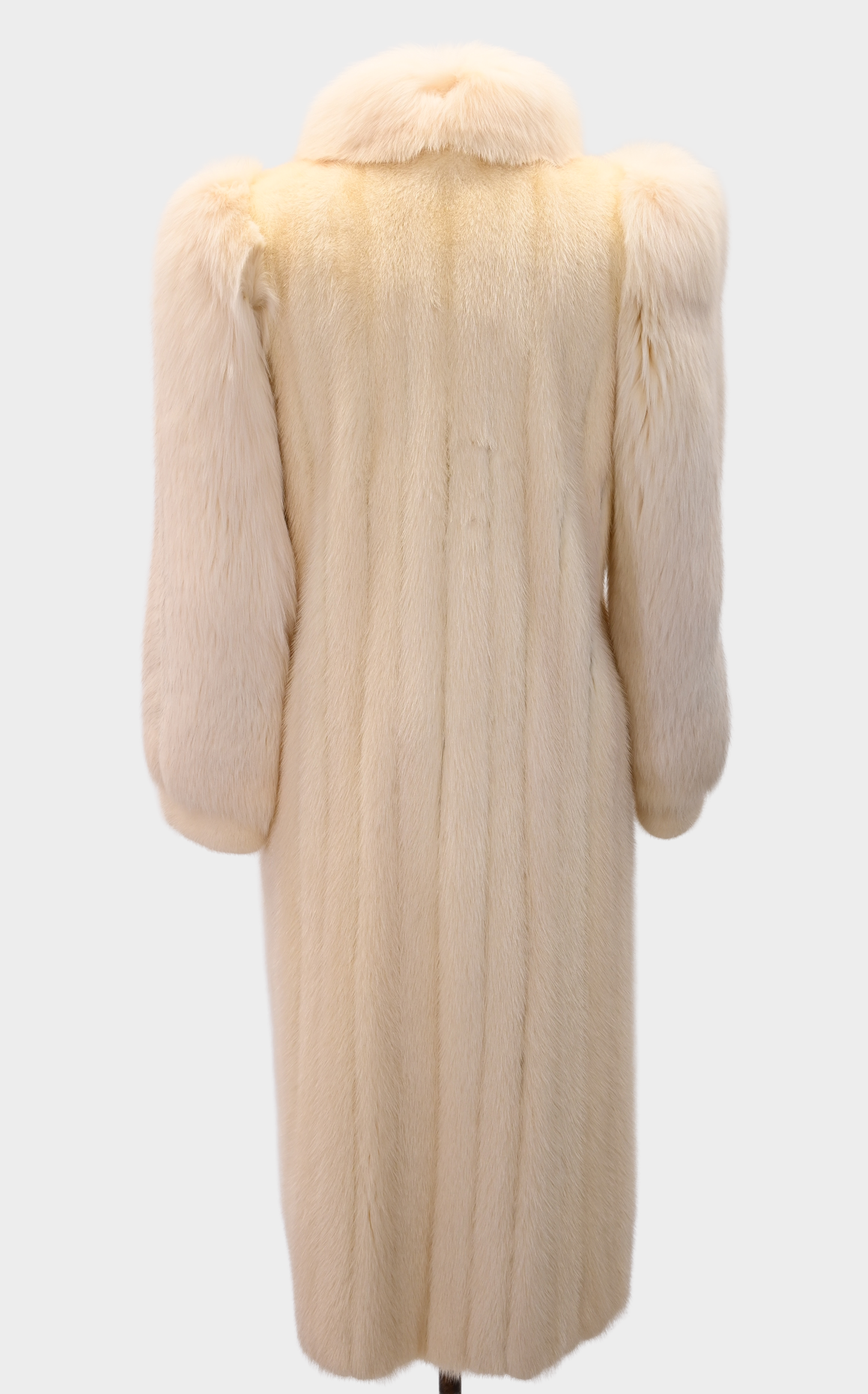 Mink and Fox Fur Coat