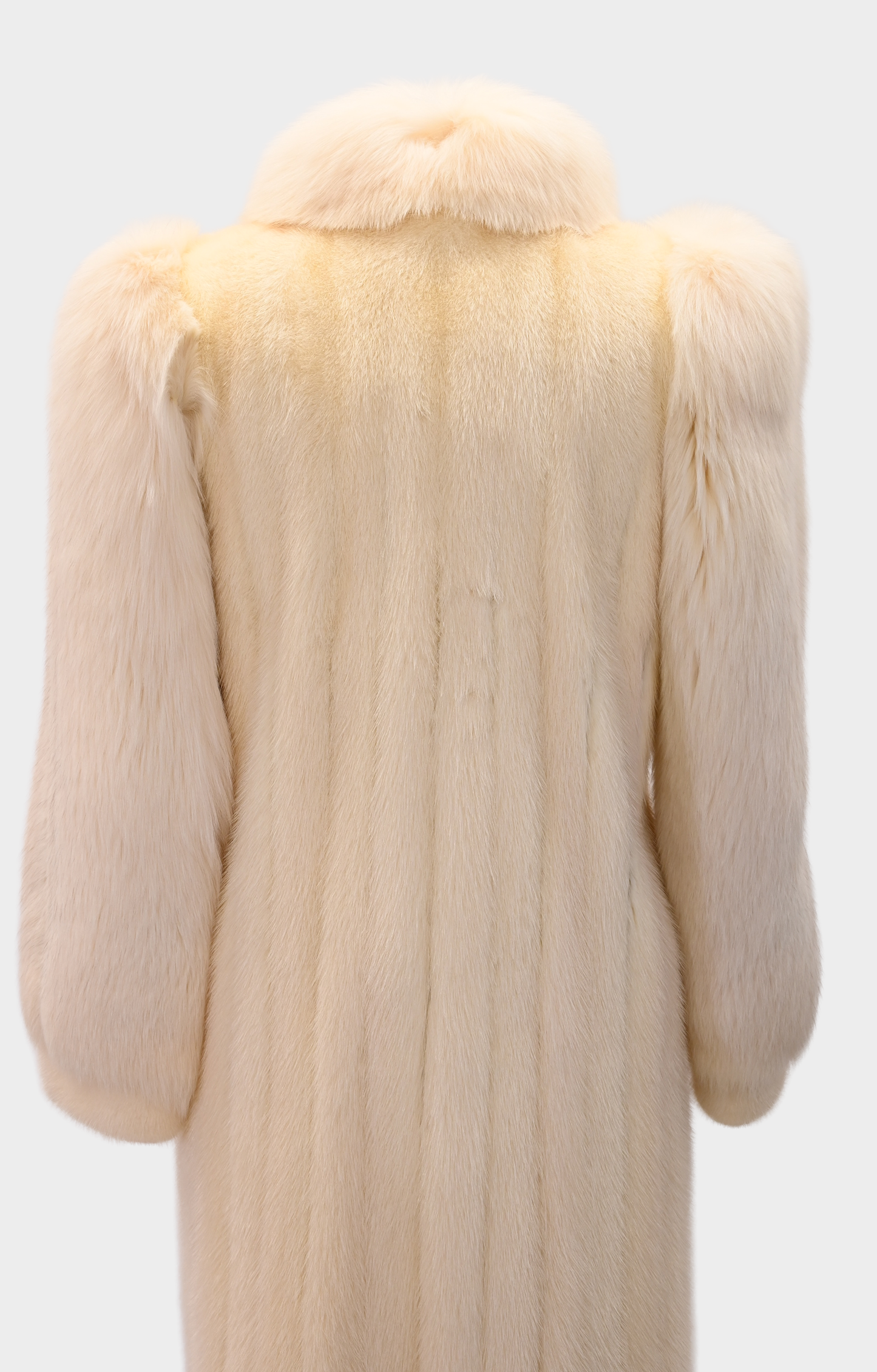 Mink and Fox Fur Coat