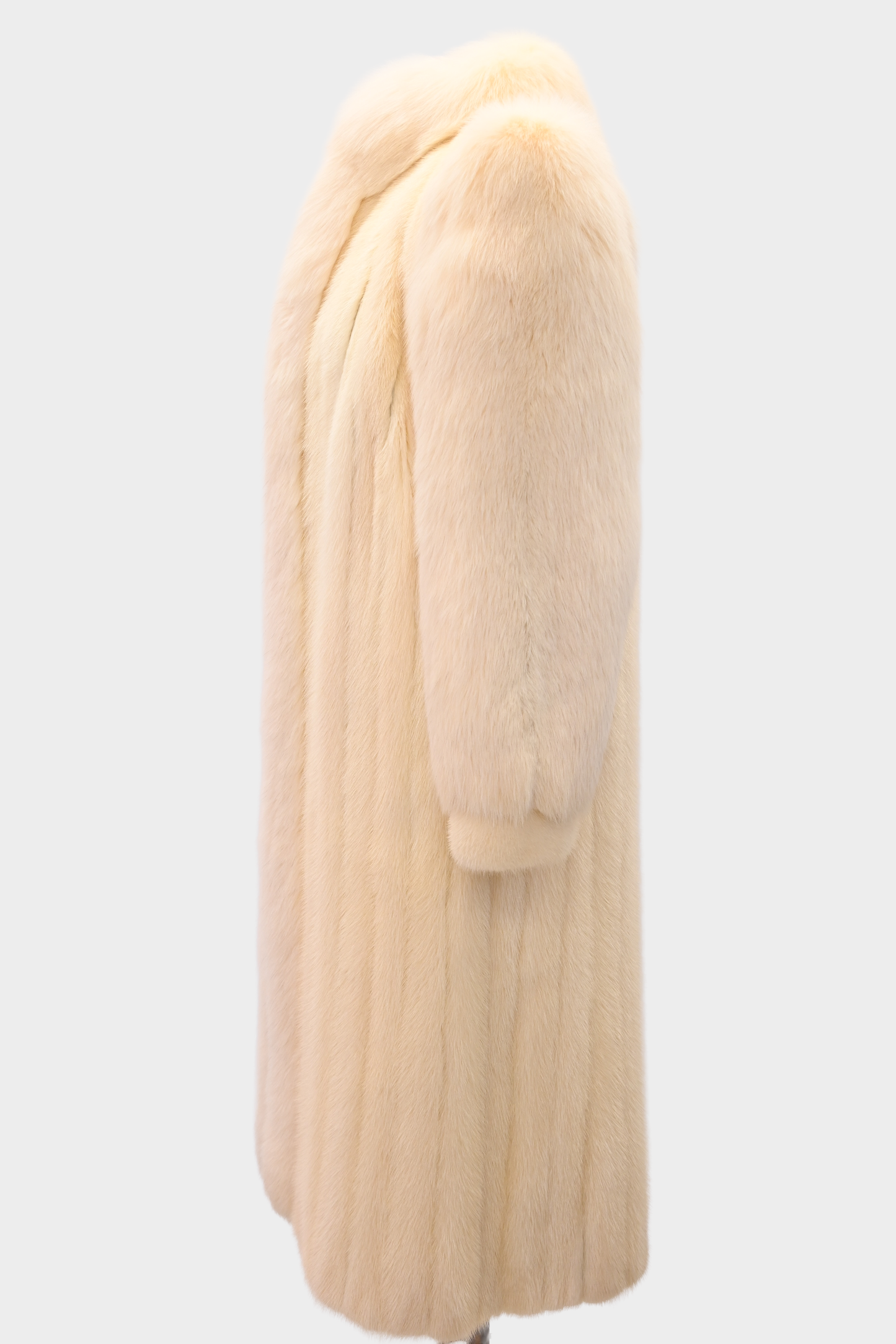 Mink and Fox Fur Coat