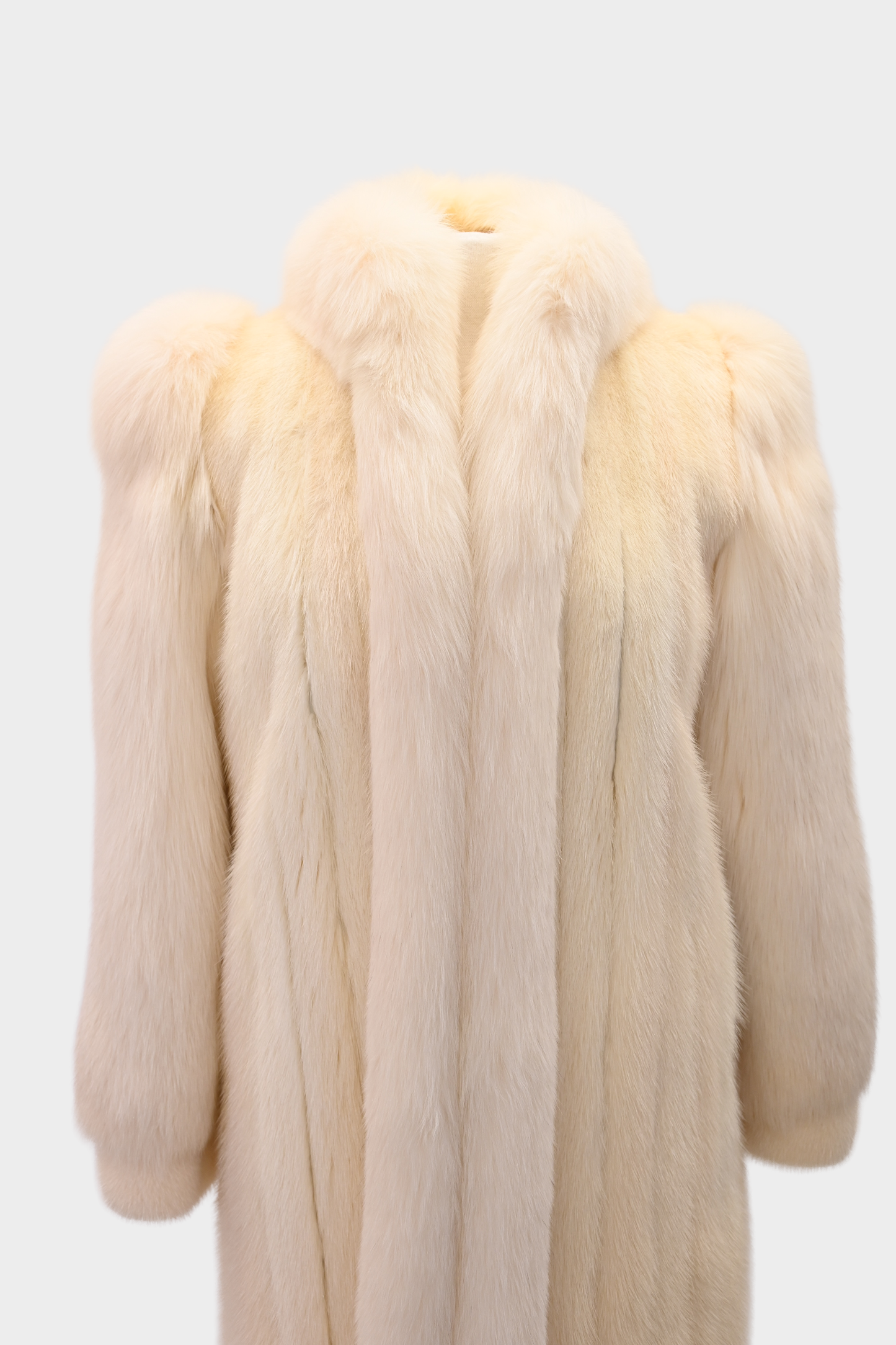Mink and Fox Fur Coat