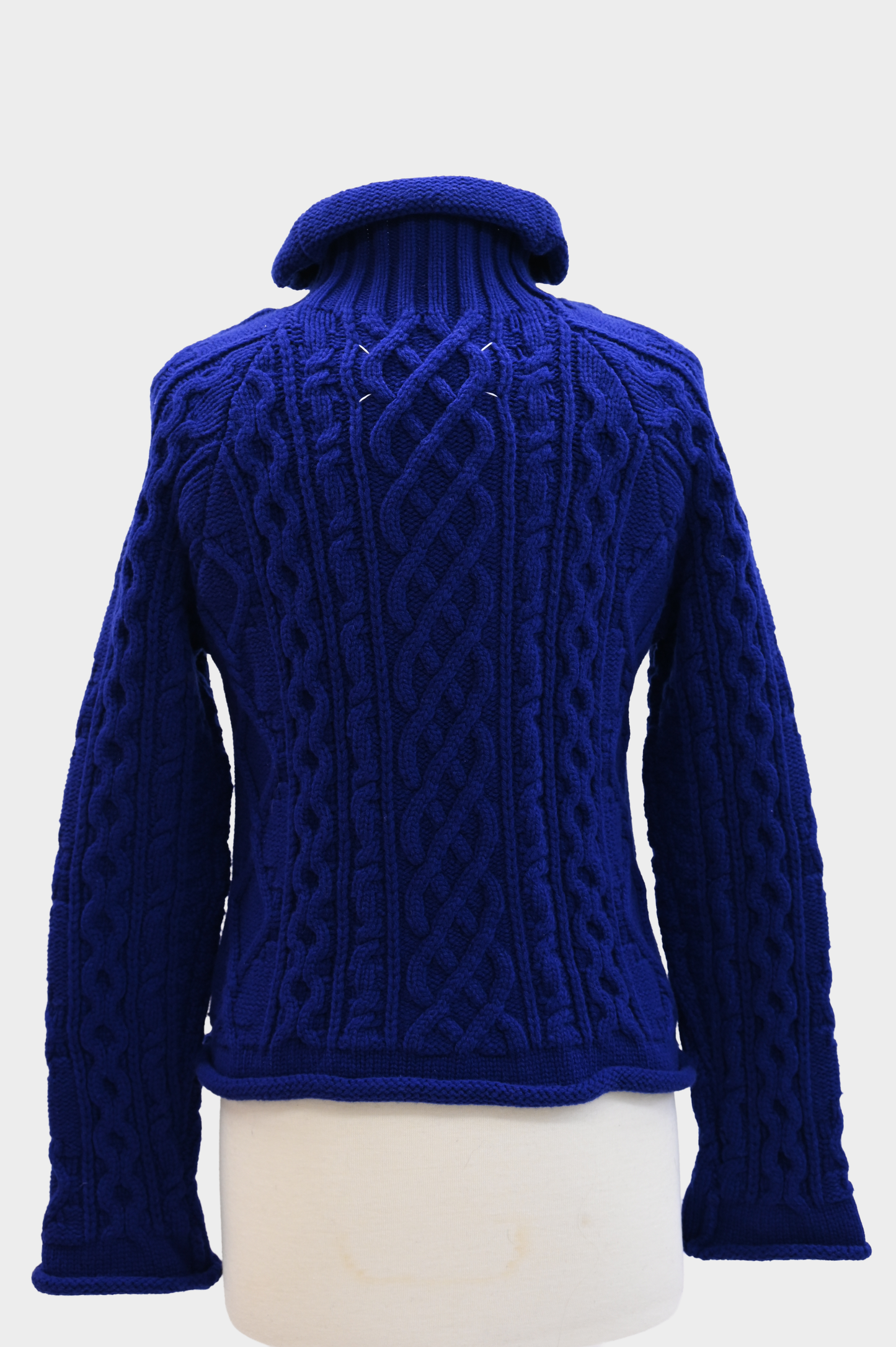 MM6 Maison Margiela Blue Knit Jumper Sweater